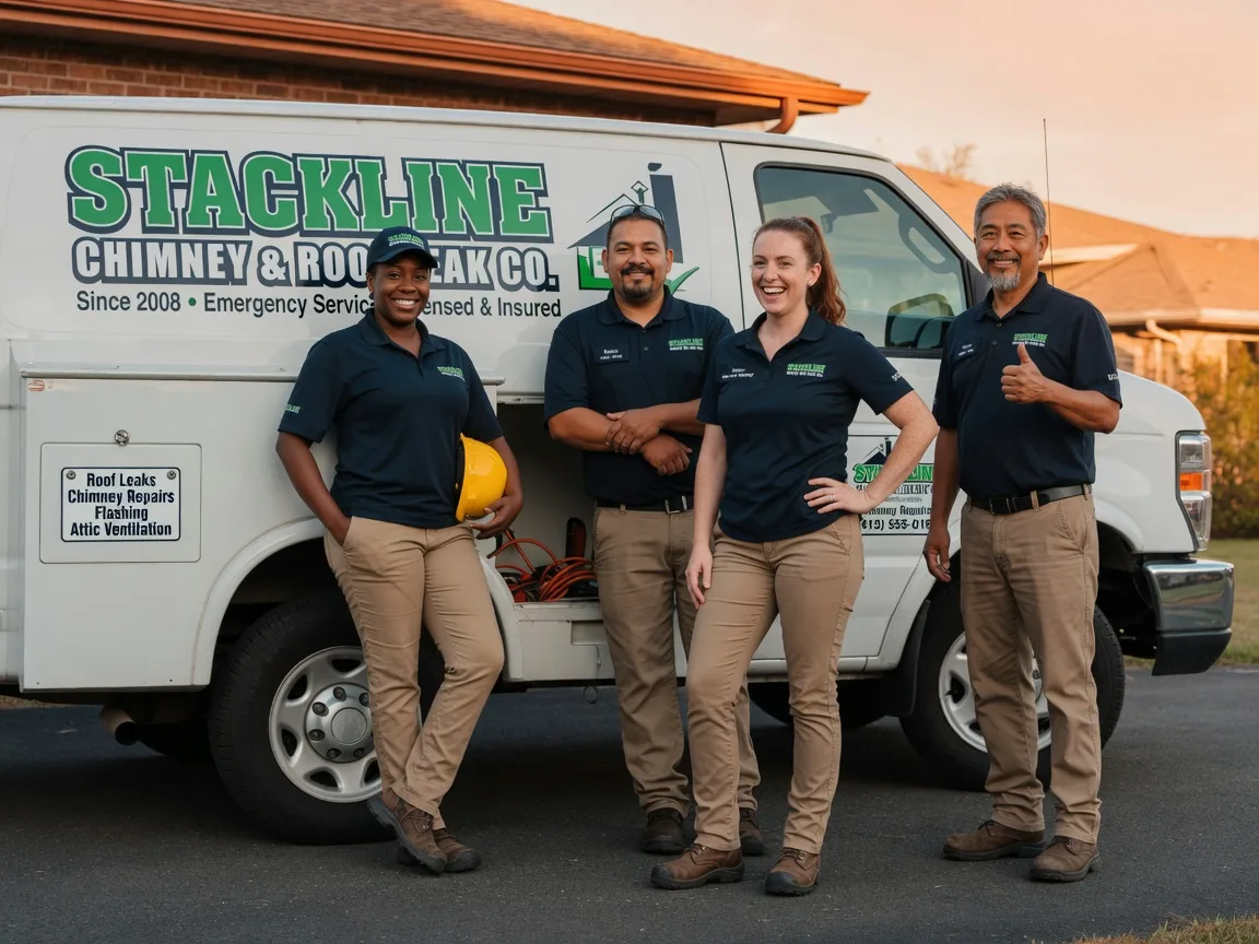 Chimney flashing repair company in Odenville, AL